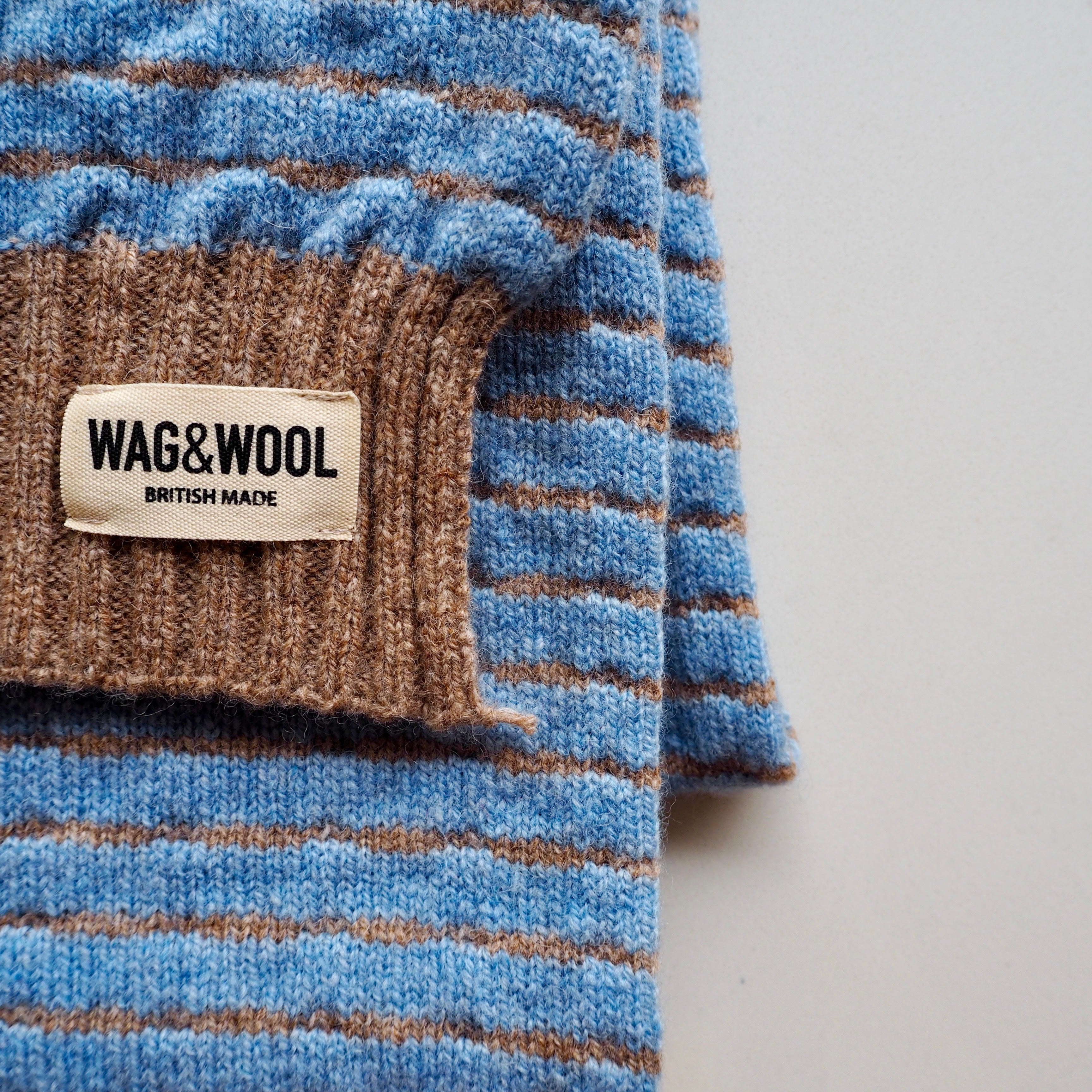 light blue closeup of scarf