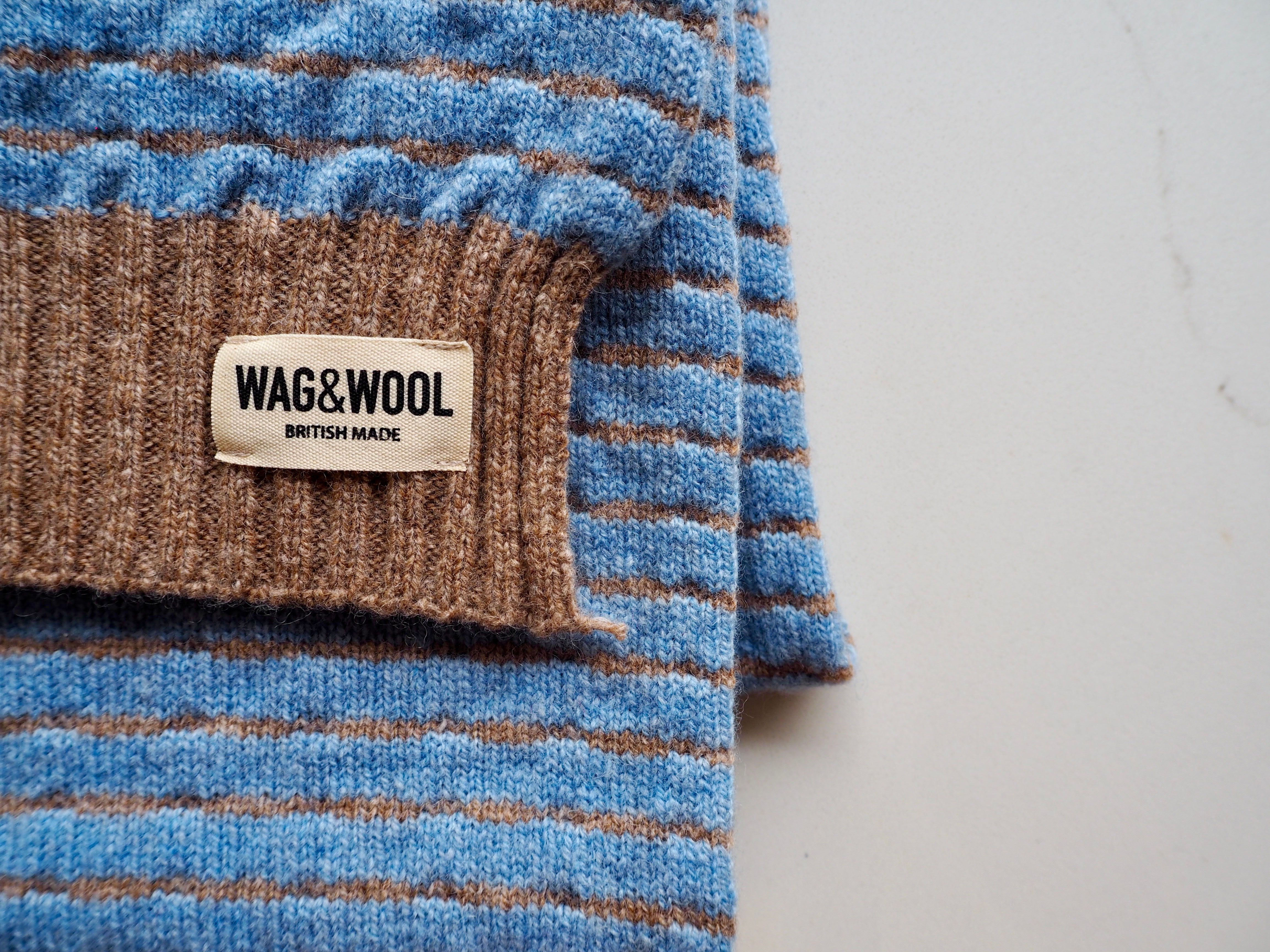 light blue closeup of scarf