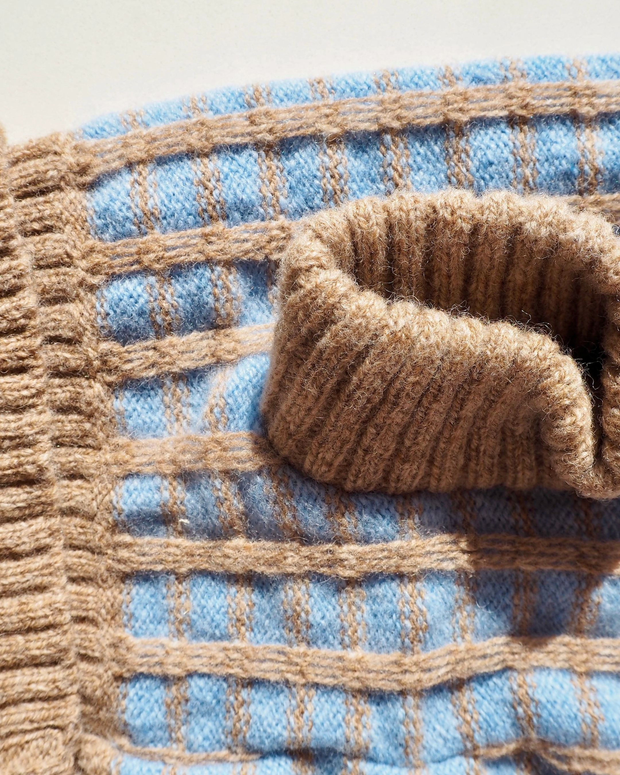 dog jumper leg close up