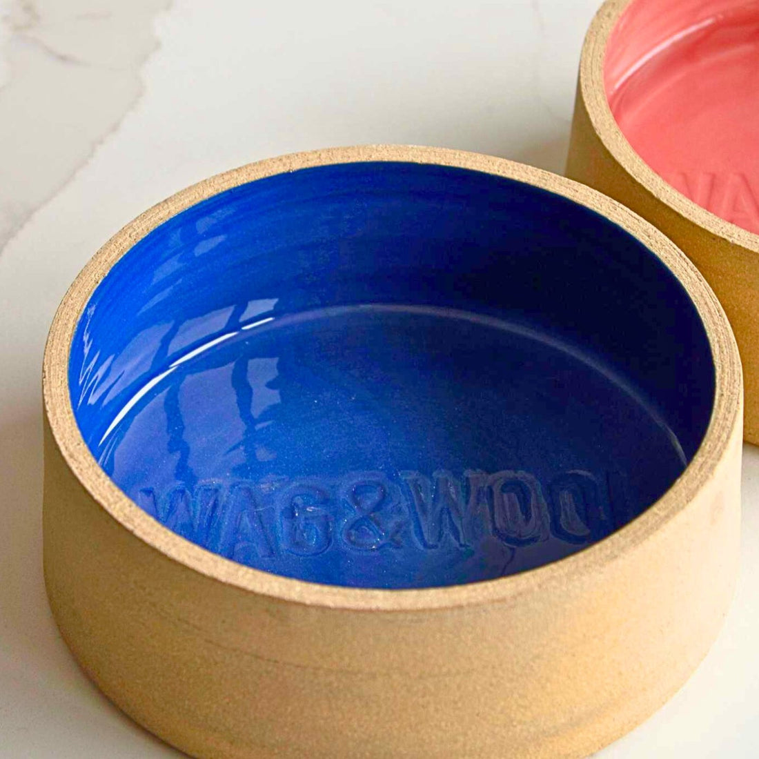 handmade ceramic dog bowls