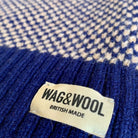 navy scarf label 