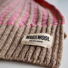 pink scarf label 