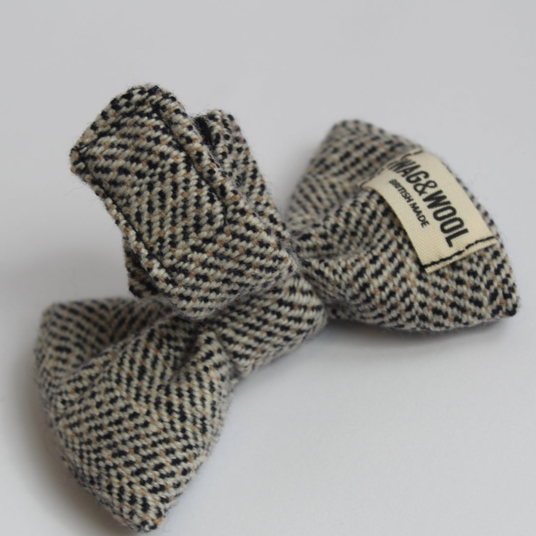 Dog and Dad Matching Gift | Hand-Woven Bow Tie Set