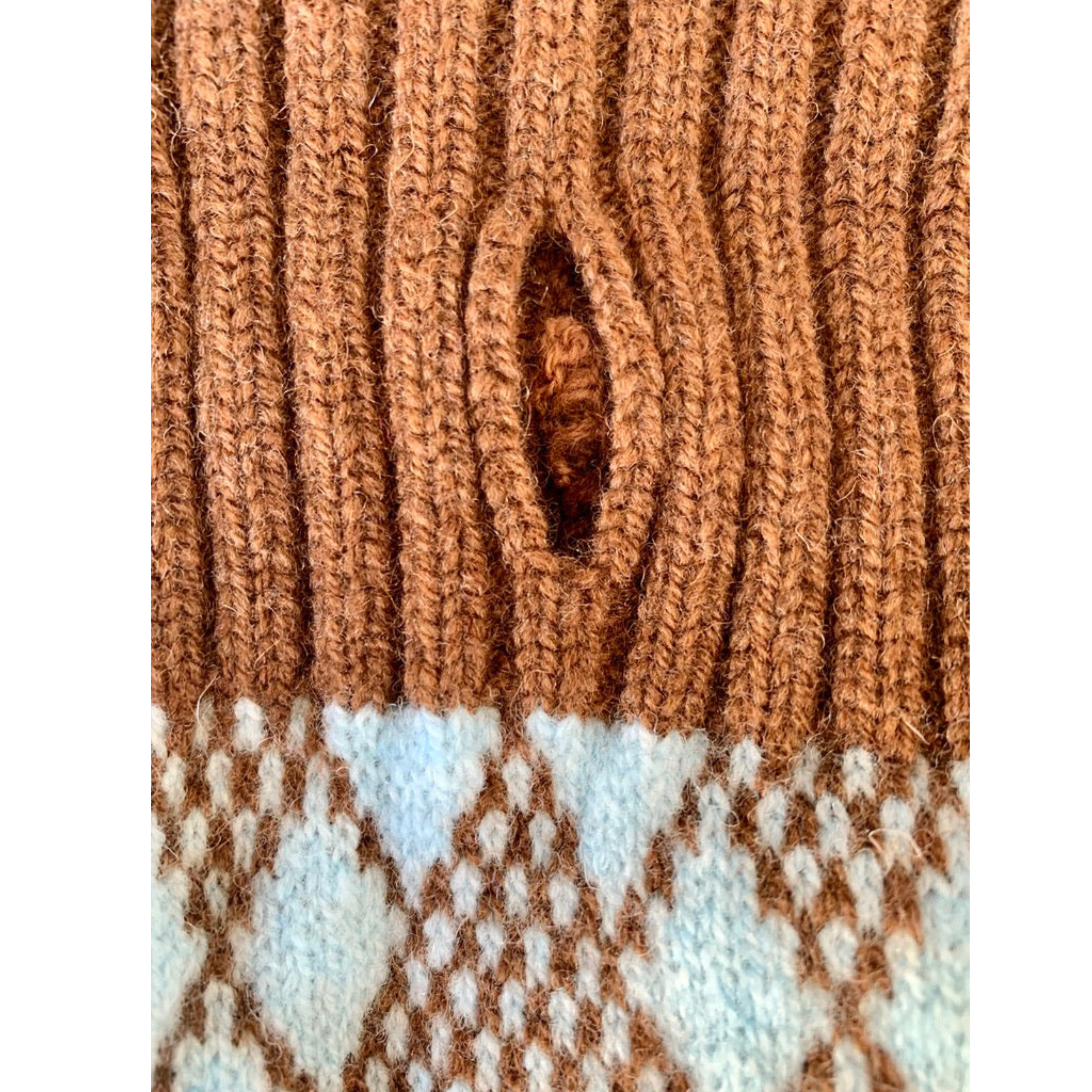 dog jumper hole for lead 