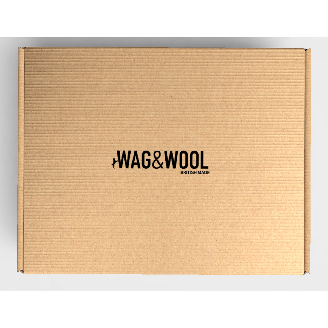 branded wag and wool gift box 