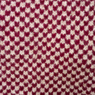 burgundy check design 