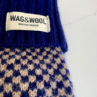 navy dog jumper label 