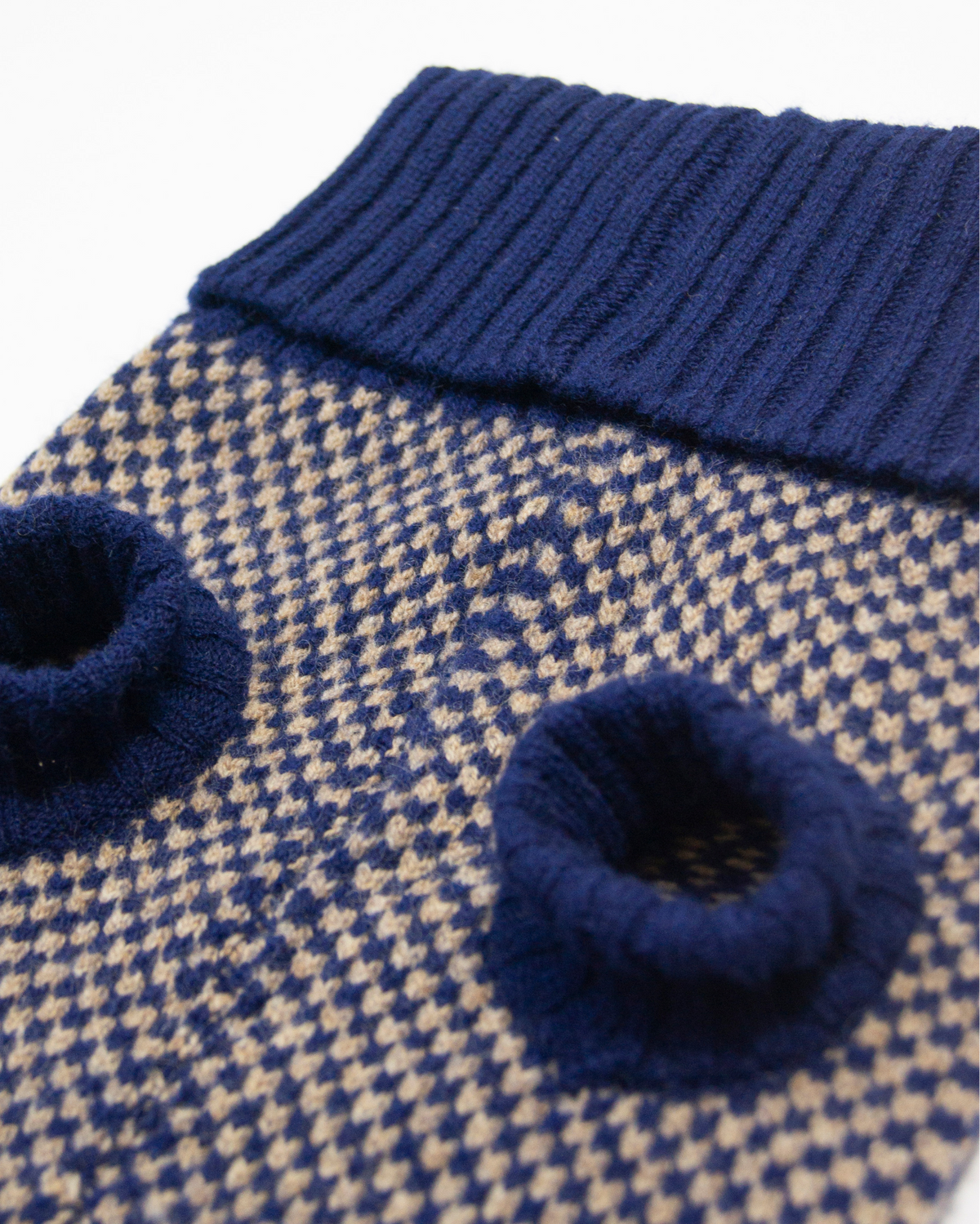 navy dog jumper with legs 